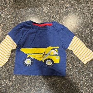 Baby Boden dump truck shirt